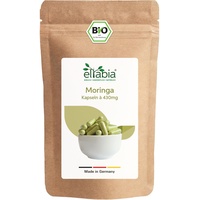 Bio Moringa Kapseln 1000 Stück | Hochdosiert 1290mg Tagesdosis Moringa Oleifera in Premium Rohkost Qualität | 100% rein ohne Zusätze Vegan