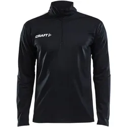 CRAFT Progress 1/2-Zip Trainings-Top Herren 9900 - black/white L