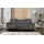OTTO home 3-Sitzer OTTO HOME "LUND Cord, B. 222cm, manuelle/elektrische Relaxfunktion in 2 Sitzen", grau (anthrazit), B:222cm H:97cm T:100cm, 100% Polyester, Sofas, USB-C bei elektrischer Ausführung, Kopfteilverstellung