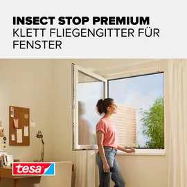 Tesa Insect Stop COMFORT 100 x 100 cm Anthrazit