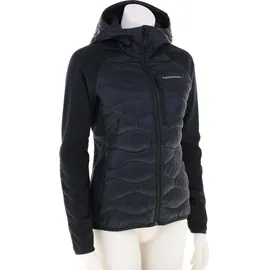 Peak Performance Helium Down Hybrid Hood Damen Outdoorjacke-Schwarz-XS