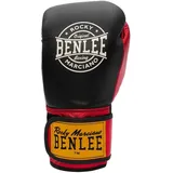 BENLEE Rocky Marciano Benlee Boxhandschuhe aus Leder Metalshire Lederboxhandschuhe - Black / Red - 14 oz
