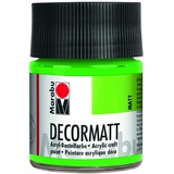 Marabu Decormatt Acryl 50 ml gelbgrün