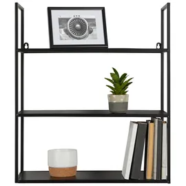 mömax Wandregal 100 x 20 x 20 cm Schwarz