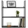 mömax Wandregal 100 x 20 x 20 cm Schwarz
