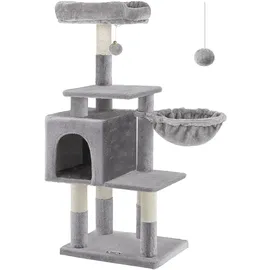 Songmics Kratzbaum 110 cm grau