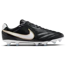 Nike Tiempo Ligera Pro FG Herren Schwarz/Silber 43