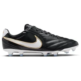 Nike Tiempo Ligera Pro FG Herren Schwarz/Silber 43