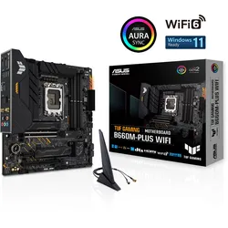 ASUS Mainboard "TUF GAMING B660M-PLUS WIFI", schwarz, Mainboards