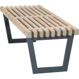 Holz-Brehe Siesta Bank/Tisch (1-St), 138x49x43 cm