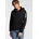 Woman Jacket Zip Hood nero U901