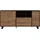 Forte Sideboard 180,8 x 81,6 x 42 cm Colonialeiche / Schwarz