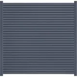 Endorphin Endorphin, Gartenzaun, EASY-ROM DIY ALU-Rhombuszaun in anthrazit 3 Elemente 180x180cm 4 Pfosten 7x7x235cm