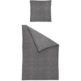 IRISETTE Mink 8872 grau 135 x 200 cm + 80 x 80 cm