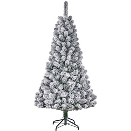 Black Box Trees ARBOL DE Navidad EFECTO ESCARCHA Con 266 RAMAS Ø86x155cm, Green, 155 x 86 cm