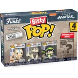 Funko Avatar: The Last Airbender - Aang mit Momo, Appa, Toph Bitty Pop! 2,2 cm (4er Set)