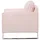 Beliani Sessel Vind Textil 76 x 82 x 82 cm Rosa