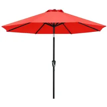 luxuskollektion Gartenschirm 230 x 230 cm Rot