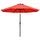 luxuskollektion Gartenschirm 230 x 230 cm Rot