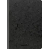 Brunnen Notizbuch DIN A4 liniert, schwarz Softcover 192 Seiten, 1 St.
