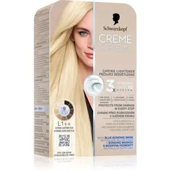Schwarzkopf Creme Supreme Permanent-Haarfarbe zur Aufhellung der Haare Farbton L1++ Extreme Lightener Plus 60 ml