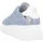 Rieker Plateau-Sneaker Blau 38