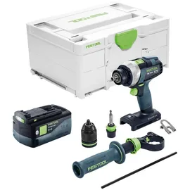 Festool TPC 18/4 I-Basic-5.2 QUADRIVE Akku-Schlagbohrschrauber inkl. Koffer + Akku 5.2Ah (577053)