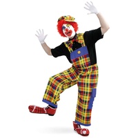 Party-Chic 14022 Kostüm-Pebba-Clown Latzhose-Gr. L