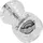 Peugeot Bistro Salz-/ Pfeffermühle 10 cm Silber/Transparent