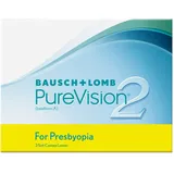 Bausch + Lomb PureVision2 for Presbyopia 3 St. / 8.60 BC / 14.00 DIA / +0.25 DPT / High ADD