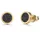 Kingka Ohrstecker Stardust Schwarz 8mm