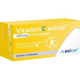 axicorp Pharma GmbH Vitamin C axicur 200 mg Filmtabletten