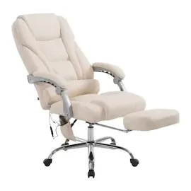 CLP Pacific Kunstleder mit Massagefunktion creme