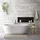 luxebath Wandnische Edelstahl 90 x 30 x 10 cm Schwarz