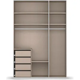 Rauch Drehtürenschrank Skat Pure 151 x 223 x 63 cm Weiß