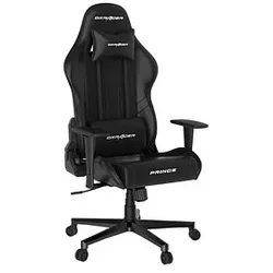 DXRacer Gaming Stuhl Prince Serie, Größe L, OH-PM88-N Kunstleder schwarz