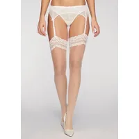 LASCANA Strapsstrümpfe Damen 1x puder Gr.36/38