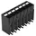 WAGO 2086-1107/700-000/997-607 SMD-Leiterplattenklemme,Drücker,1,5 mm2,schwarz 20861107700000997607 - 270 Stück