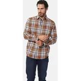 Babista Hemd JALOR", dunkelorange- 43/44