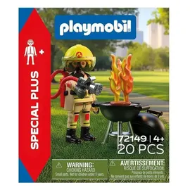 Playmobil Special Plus Feuerwehrmann mit Brandherd 72149