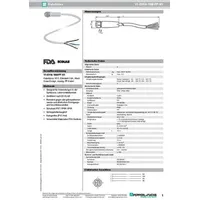 Pepperl+Fuchs Kabeldose V1-GV4A-10M-PP-W1