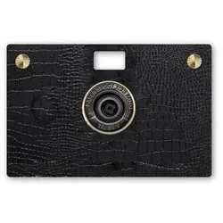 Paper Shoot Leather Texture Case Black