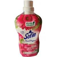 5 Stück Vegan 70 Wäschen Sofin Pflanzenbasierter Weichspüler Floral Passion