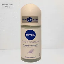 NIVEA Sensitive & Pure Anti-Transpirant Roll-On 50 ml