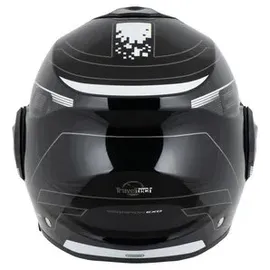 Scorpion Exo-Tech Evo Traveller Modularhelm - Schwarz/Grau/Weiß - L