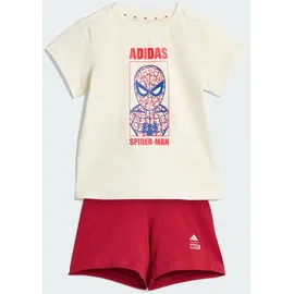 adidas Marvel SPIDER-MAN T-shirt Set off white/active maroon 98