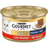 PURINA Gourmet gold mousse with beef - wet cat food 85 g