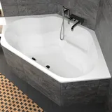 Riho Winnipeg Sechseckbadewanne 145 x 145 cm (BA48)