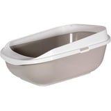 Karlie Katzentoilette mit Rand 57x43x25,5 cm grau