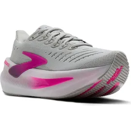 Brooks Glycerin Max 2 Damen Oyster/Argyle/Cyber Pink 37,5